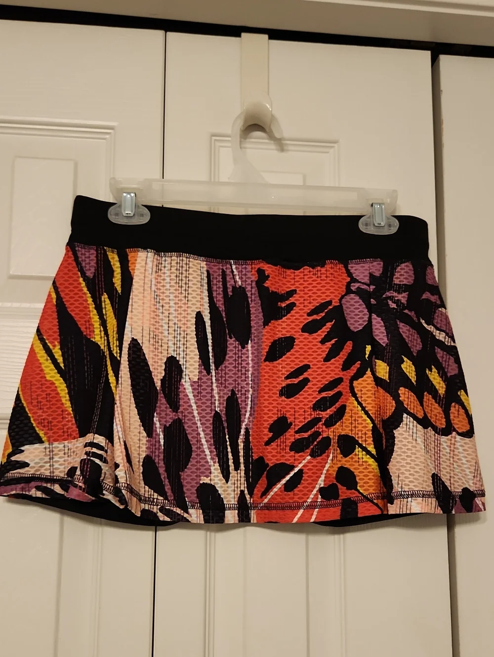 Sofibella Multicolor Print Tennis Skirt Athletic Skort